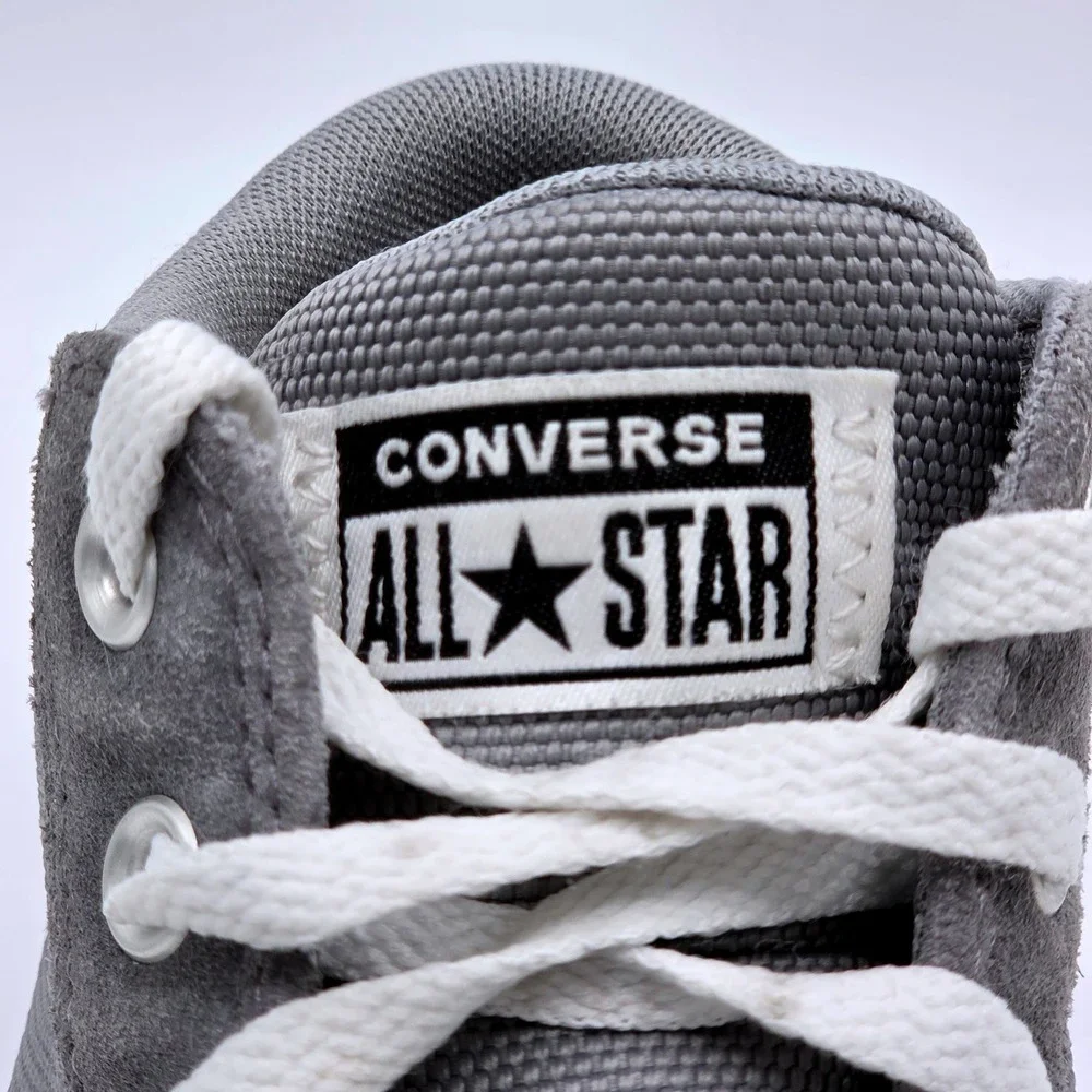 Converse All Star Madison Sneaker Mens 5 Womens 7 Grey Excellent Mid Top A09499C